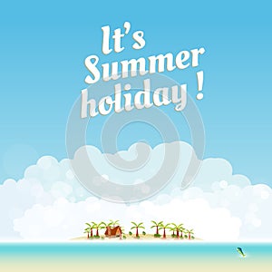 Summer background design