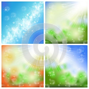 Summer backgrounds