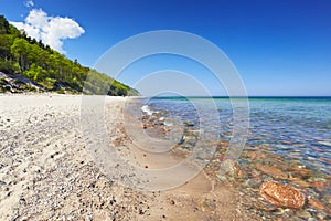 Verano báltico el mar Costa Playa polonia 