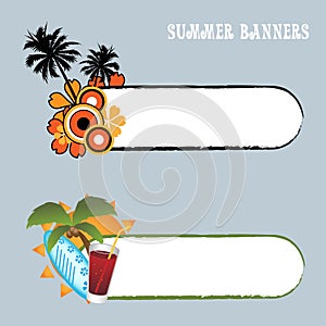 Summer banners