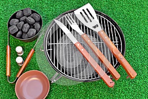 Summer BBQ Grill Party Or Picnic Concept