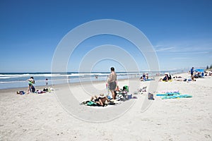 Summer at the beach.