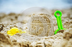 Summer Beach Activities - Sand Castle