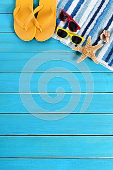 Summer beach background