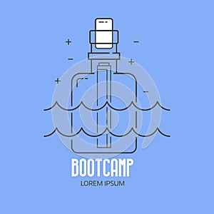 Summer Beach Bootcamp Logo