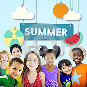 Summer Beach Holiday Vacation Summertime Concept