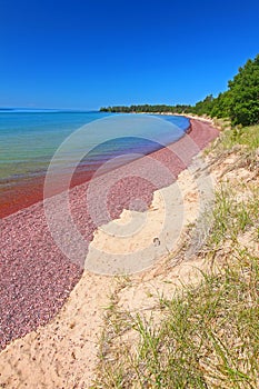 Keweenaw Beach Landscape Michigan photo