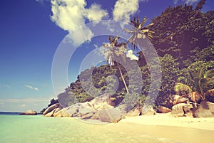 Summer Beach Paradise Landscape Exoticism Concept photo