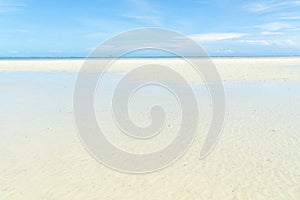 Summer blue sky cloud gradient light white background. Beauty clear cloudy in sunshine calm bright winter air background