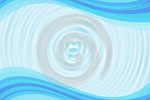 Summer blue water wave abstract or natural ripple texture background