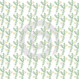 Summer Botanical Design Pattern Texture Wallart