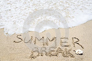 Summer break background