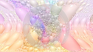 Summer Bubbles Abstract Background Shapes Textured Blurred Backgrounds