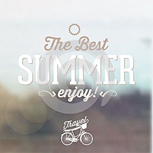 Summer calligraphic designs