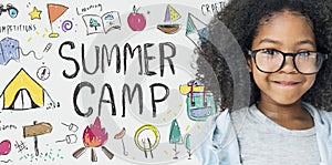 Summer Camp Adventure Exploration Enjoyment Concept