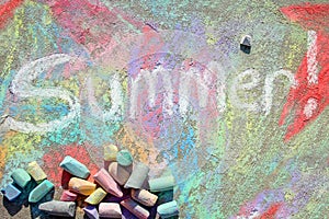 Summer in Chalk photo