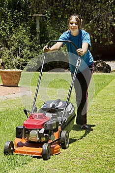 Summer Chores - Lawn Mowing