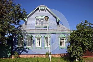 Summer city landscape in Suzdal Russia