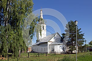 Summer city landscape in Suzdal Russia