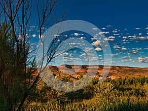 Summer Clouds Above Black Ridge