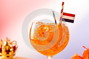 Summer coctail Aperol spritz