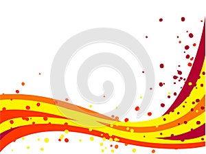 Summer colorful background