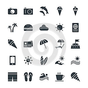 Summer Cool Vector Icons 2