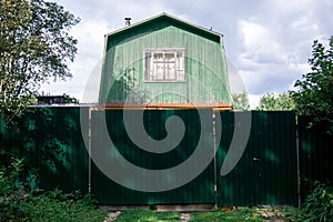 Summer cottage in garden associations in Russia