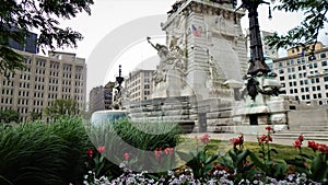 A Summer Day at the Base of the Monument