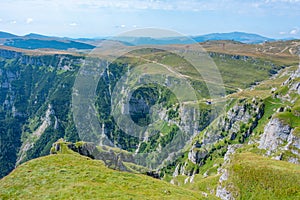 Summer day at Bucegi mountains in Romania