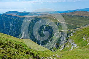 Summer day at Bucegi mountains in Romania