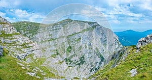 Summer day at Bucegi mountains in Romania