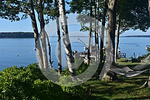 Summer Day on Bustins Island in Maine