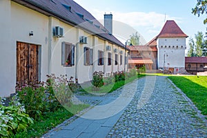 Summer day at the citadel of Targu Mures in Romania