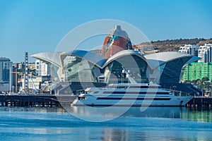 Summer day at Deniz mall in Baku, Azerbaijan