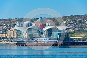 Summer day at Deniz mall in Baku, Azerbaijan