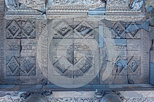 Summer day at Garni temple in Armenia