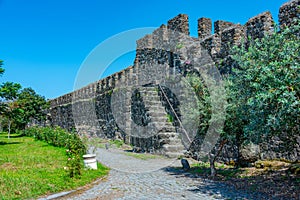 Summer day at Gonio fortress in Adjara region of Georgia