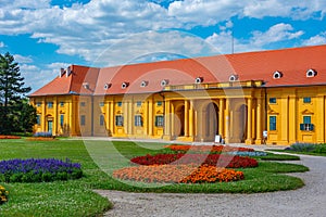 Summer day at Lednice chateau in Czech republic