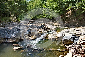 Summer day in the mountains of Talysh