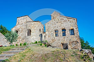 Summer day at Nekresi monastery in Georgia