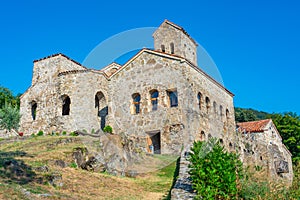 Summer day at Nekresi monastery in Georgia