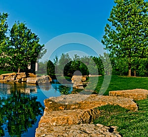 Summer Day Water Landscape