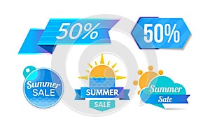 Summer discount, sale 50 , promotions, discount program, special offers.