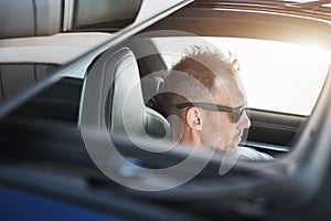 Summer Driving with Sunroof Opened