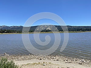 Summer Dry Season Big Bear Lake California