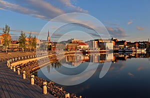 Beautiful early summer evening