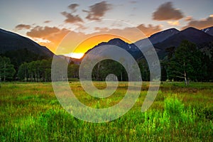 A Summer Evening In Colorado