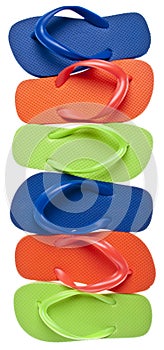 Summer Flip Flop Sandal Background photo