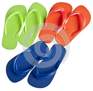 Summer Flip Flop Sandal Background